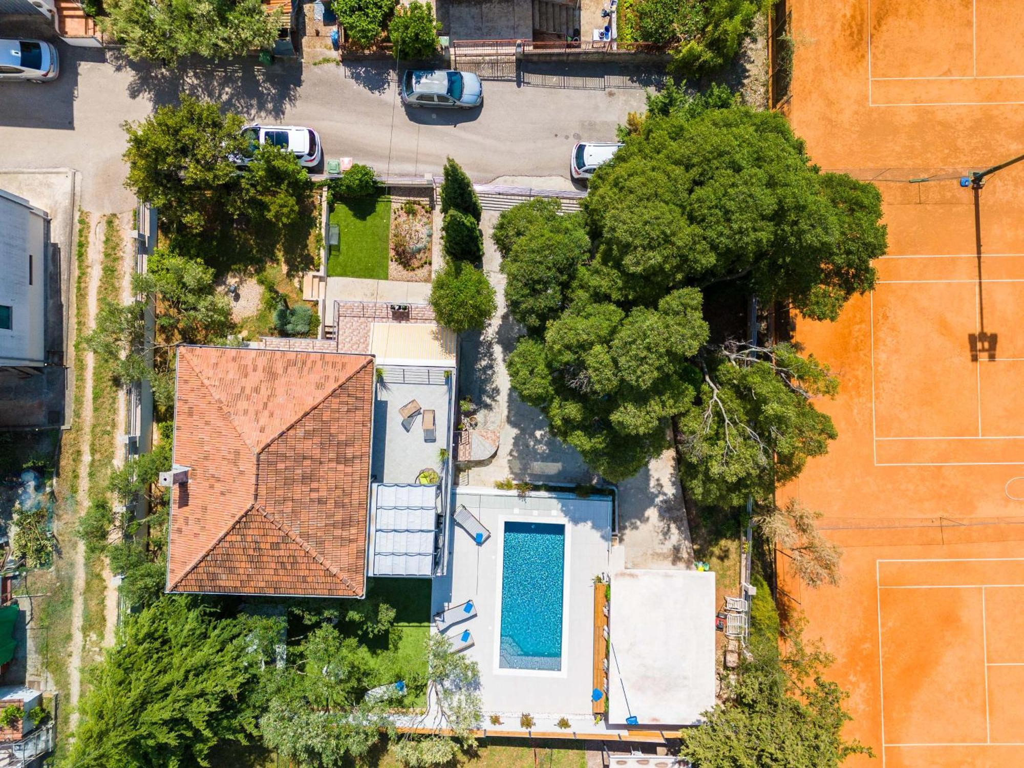 Villa B&D Zadar For The Complete Pleasure Of Vacation !Heated! Private Pool! Green Oasis In The Center Of Zadar, 100M From The Sea Экстерьер фото